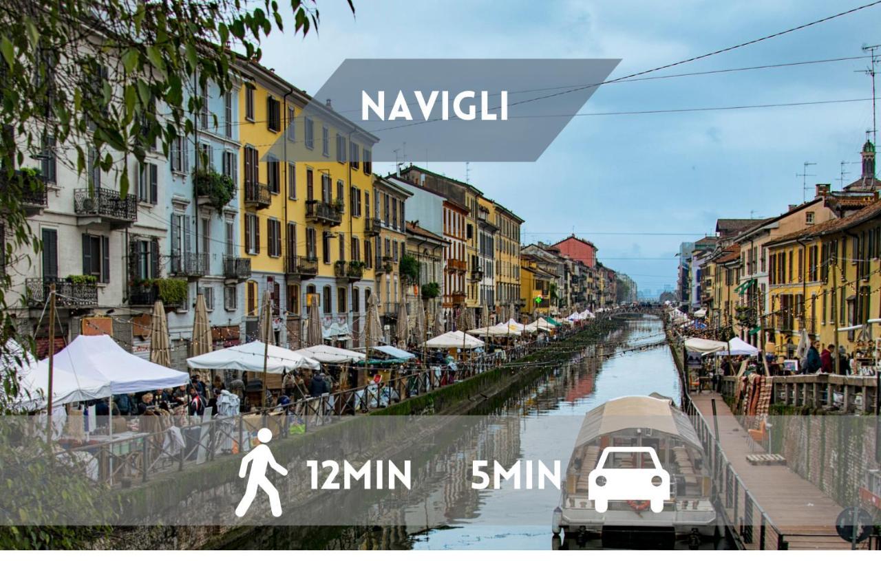 شقة ميلان  في Loft Duomo Navigli 12 Min A Piedi المظهر الخارجي الصورة